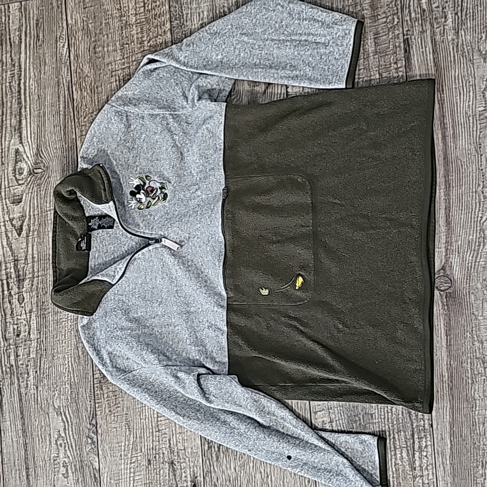Mickey Mouse Unlimited Vintage Fleece Pull Over Sweater